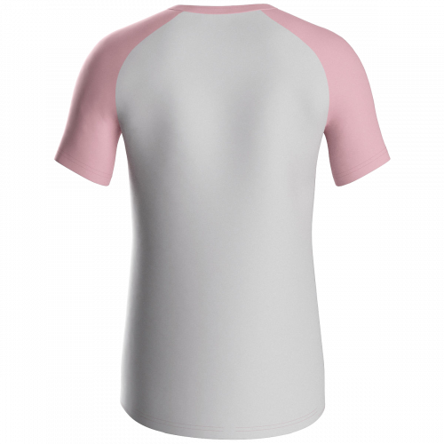 Jako Iconic poliester majica kratkih rukava — svijetlo roza/siva_EliteSport