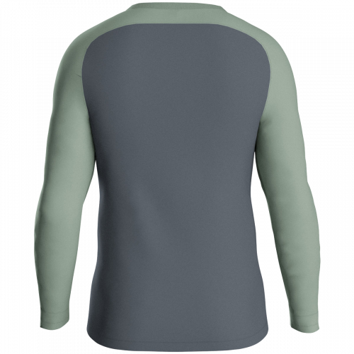 Jako Iconic sweat majica dugih rukava — sivo zelena/siva_EliteSport