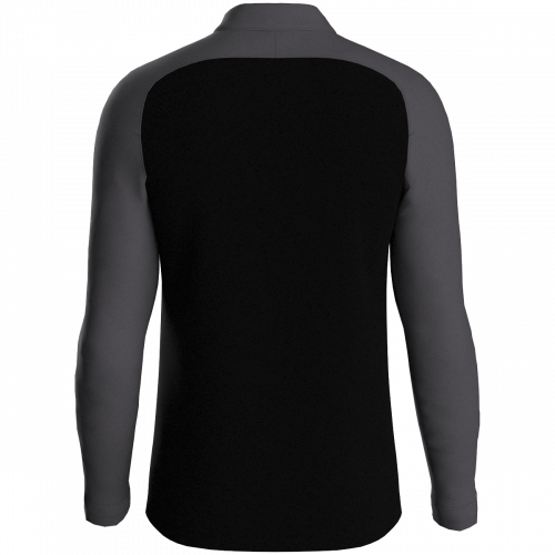 Jako Iconic ziptop majica dugih rukava – crna/antracit_EliteSport