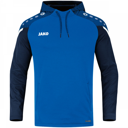 Jako Performance poliester majica s kapuljačom — plava_EliteSport