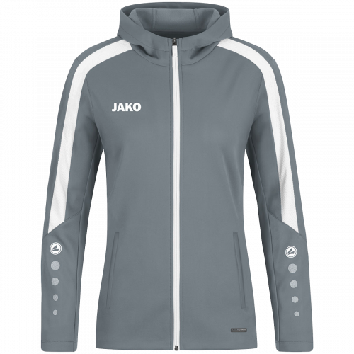 Jako Power jakna s kapuljačom – siva_EliteSport