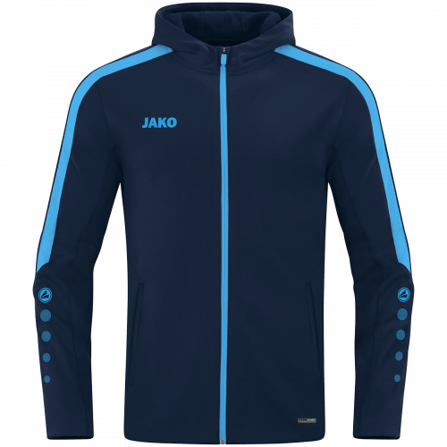 Jako Power jakna s kapuljačom – tamno plava_EliteSport