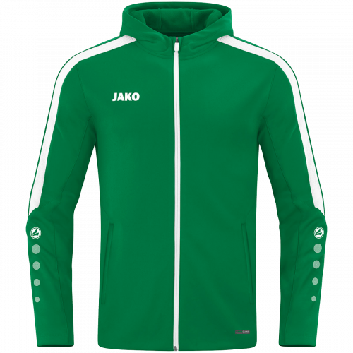 Jako Power jakna s kapuljačom – zelena_EliteSport