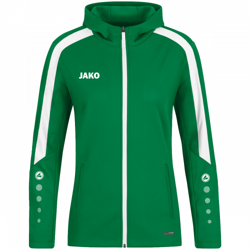 Jako Power jakna s kapuljačom – zelena_EliteSport
