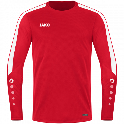 Jako Power majica dugih rukava — crvena_EliteSport