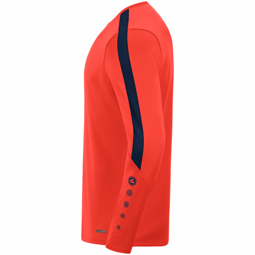 Jako Power majica dugih rukava — neon narančata_EliteSport