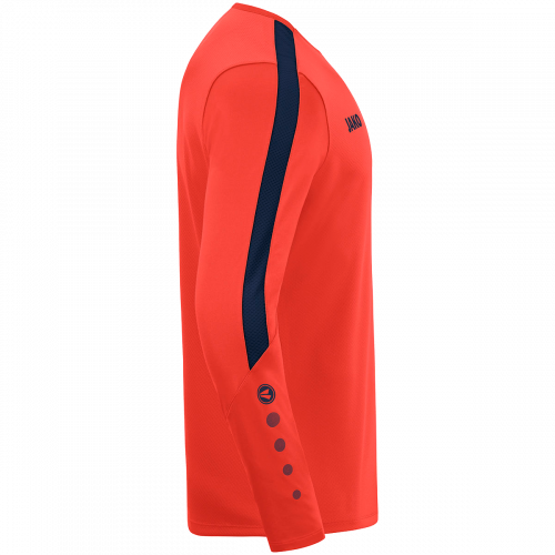 Jako Power majica dugih rukava — neon narančata_EliteSport
