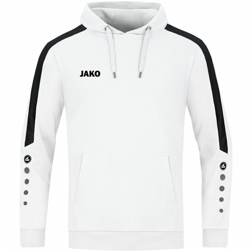 Jako Power majica s kapuljačom — bijela_EliteSport