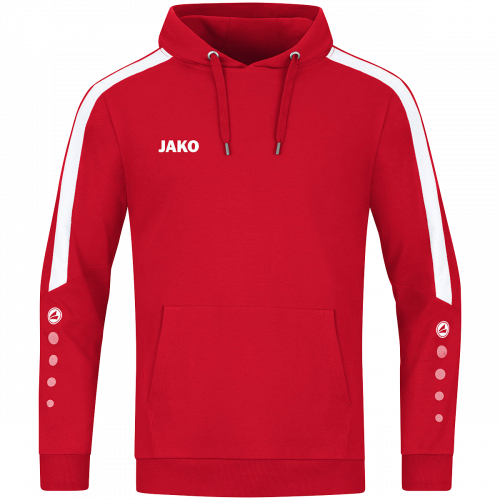 Jako Power majica s kapuljačom — crvena_EliteSport