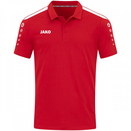Jako Power polo majica kratkih rukava – crvena_EliteSport