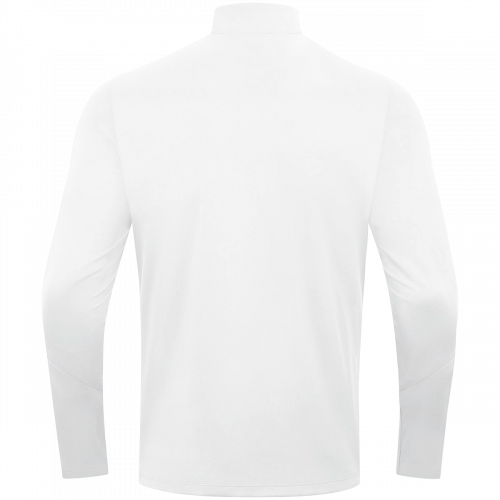 Jako Power ziptop majica dugih rukava –bijela/crna_EliteSport