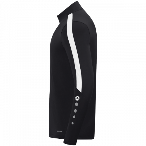 Jako Power ziptop majica dugih rukava –crna_EliteSport
