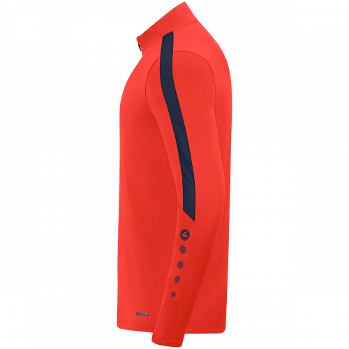Jako Power ziptop majica dugih rukava – neon narančasta_EliteSportJako Power ziptop majica dugih rukava – neon narančasta_EliteSport