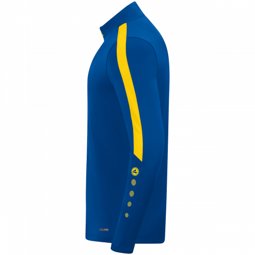 Jako Power ziptop majica dugih rukava – plava/žuta_EliteSport