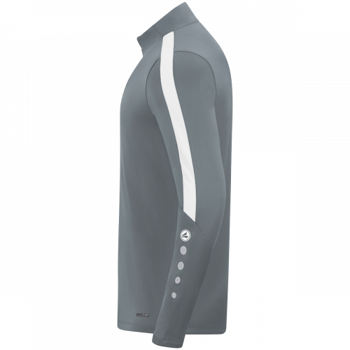 Jako Power ziptop majica dugih rukava – siva_EliteSport