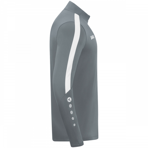 Jako Power ziptop majica dugih rukava – siva_EliteSport