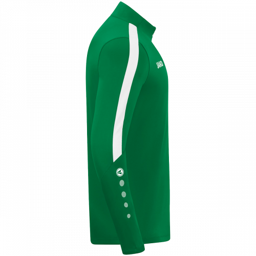 Jako Power ziptop majica dugih rukava – zelena_EliteSport
