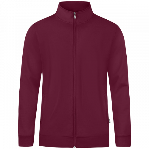 Jako Doubletex jakna s patentom – bordo_EliteSport