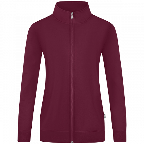 Jako Doubletex jakna s patentom – bordo_EliteSport