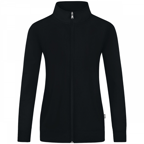 Jako Doubletex jakna s patentom – crna_EliteSport