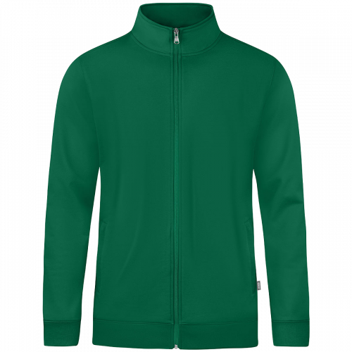 Jako Doubletex jakna s patentom – zelena_EliteSport