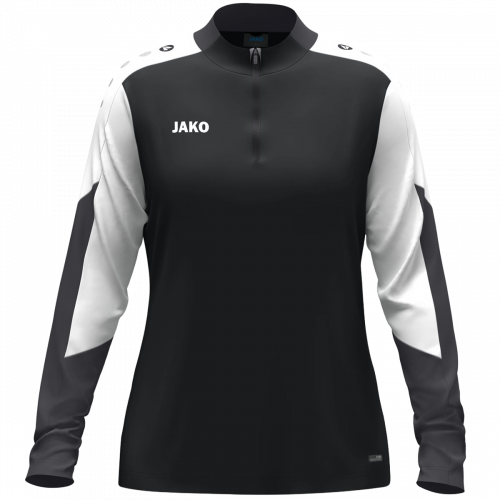 Jako Dynamic ziptop majica dugih rukava – crna_EliteSport
