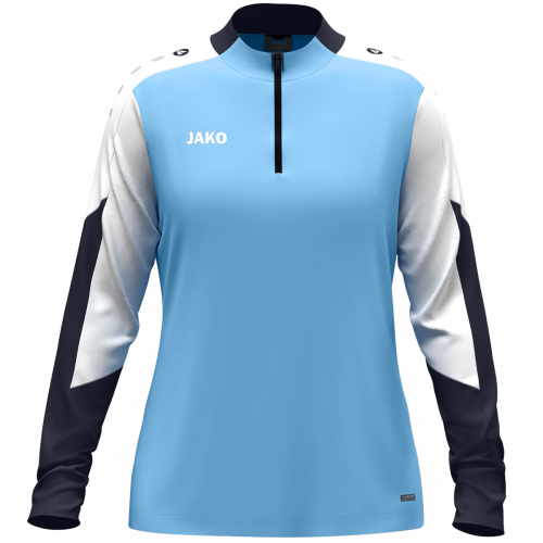 Jako Dynamic ziptop majica dugih rukava – svijetlo plava_EliteSport