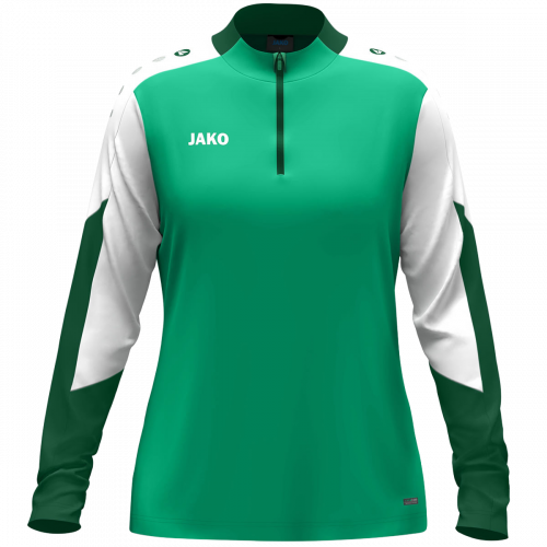 Jako Dynamic ziptop majica dugih rukava – zelena_EliteSport