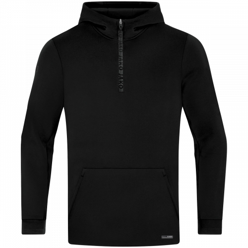 Jako Pro Casual ziptop majica s kapuljačom – crna_EliteSport