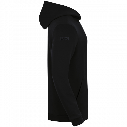 Jako Pro Casual ziptop majica s kapuljačom – crna_EliteSport