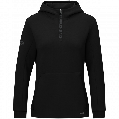 Jako Pro Casual ziptop majica s kapuljačom – crna_EliteSport