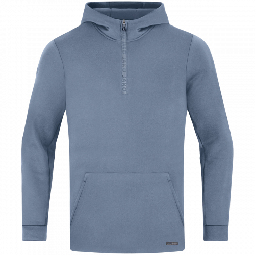 Jako Pro Casual ziptop majica s kapuljačom – prljavo plava_EliteSport