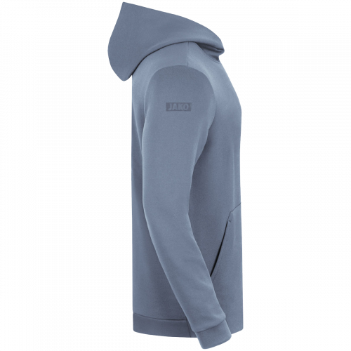 Jako Pro Casual ziptop majica s kapuljačom – prljavo plava_EliteSport