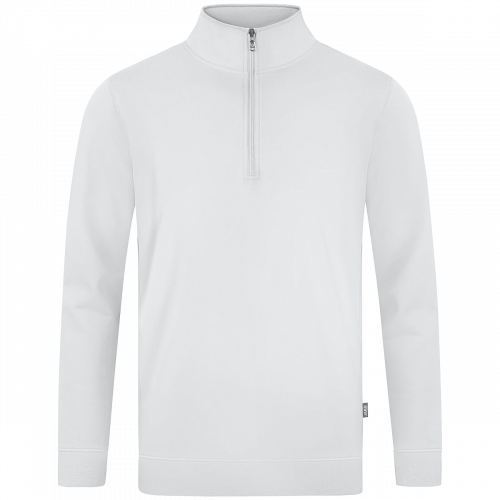 Jako Doubletex ziptop majica dugih rukava — bijela_EliteSport