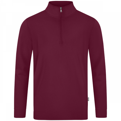 Jako Doubletex ziptop majica dugih rukava — bordo_EliteSport