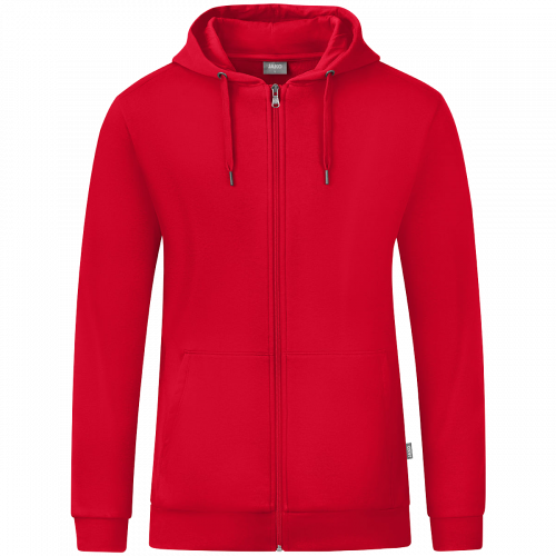 Jako Organic jakna s kapuljačom – crvena_EliteSport
