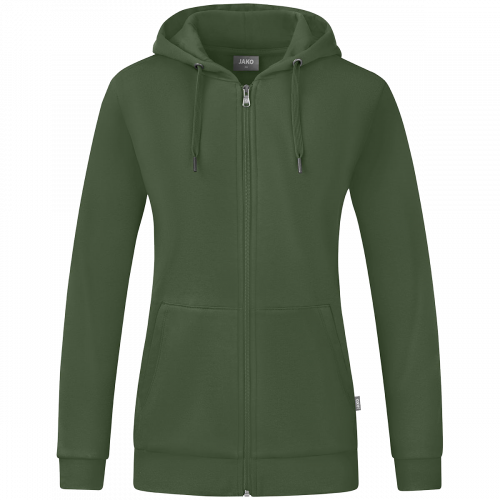 Jako Organic jakna s kapuljačom – maslinasto zelena_EliteSport
