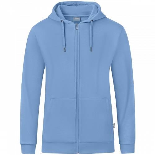 Jako Organic jakna s kapuljačom – svijetlo plava_EliteSport