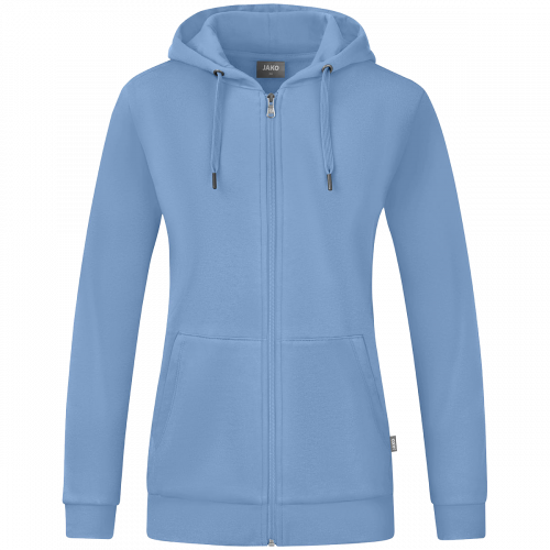 Jako Organic jakna s kapuljačom – svijetlo plava_EliteSport