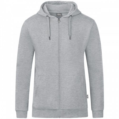 Jako Organic jakna s kapuljačom – svijetlo siva_EliteSport