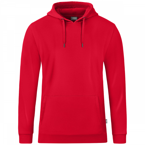 Jako Organic majica s kapuljačom — crvena_EliteSport