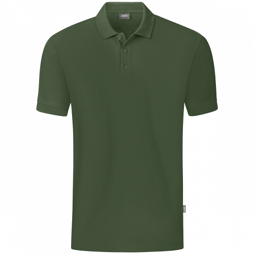 Jako Organic polo majica kratkih rukava – maslinasto zelena_EliteSport