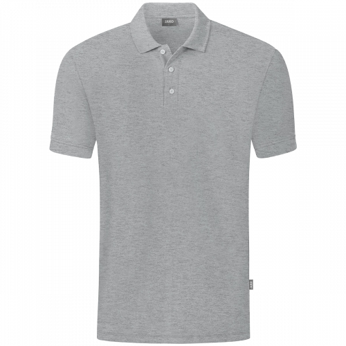 Jako Organic polo majica kratkih rukava – svijetlo siva_EliteSport