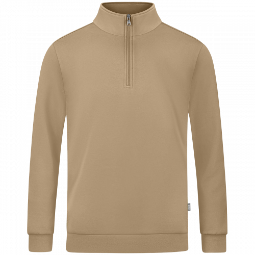Jako Organic ziptop majica dugih rukava — bež_EliteSport