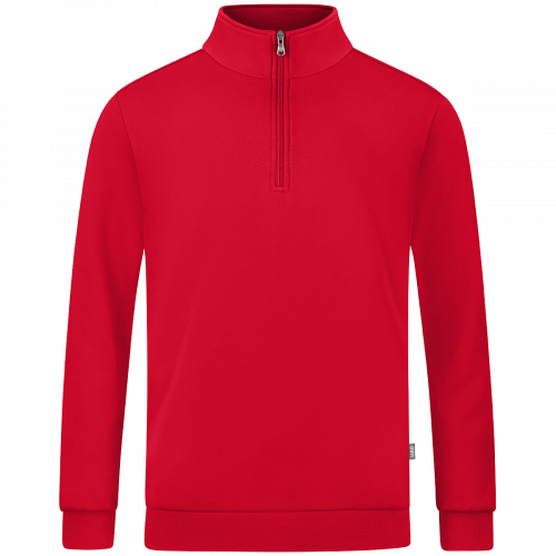 Jako Organic ziptop majica dugih rukava — crvena_EliteSport