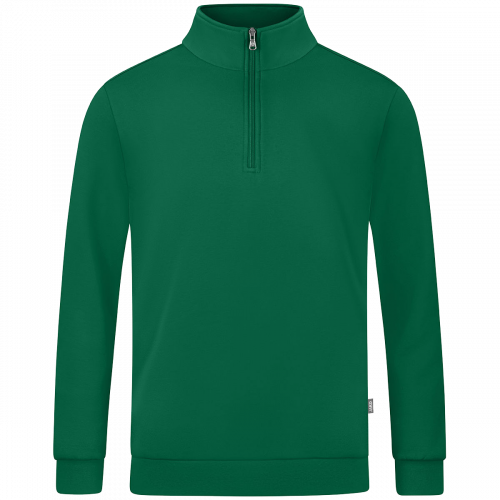 Jako Organic ziptop majica dugih rukava — zelena_EliteSport