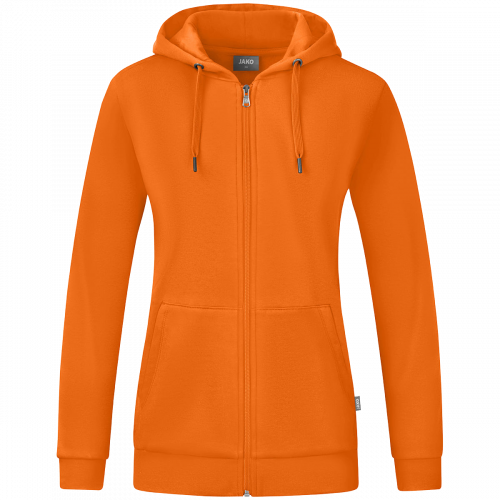 Jako Organic jakna s kapuljačom – narančasta_EliteSport