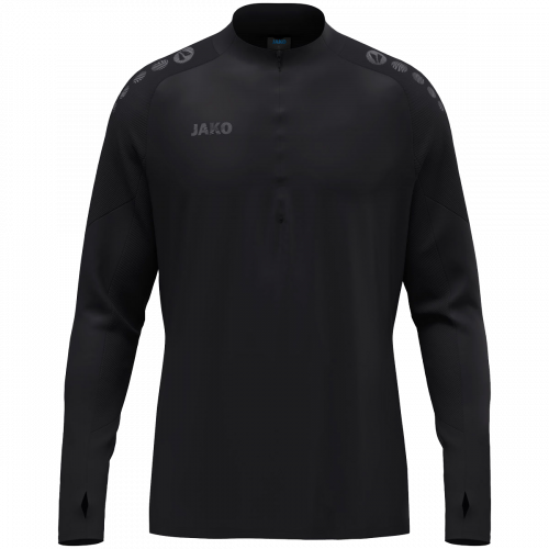 Jako Flow lagana ziptop majica — crna_EliteSport