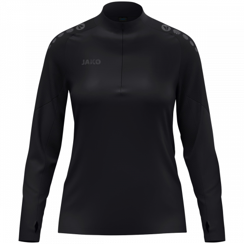 Jako Flow lagana ziptop majica — crna_EliteSport
