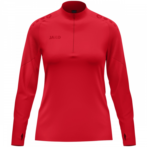 Jako Flow lagana ziptop majica — crvena_EliteSport